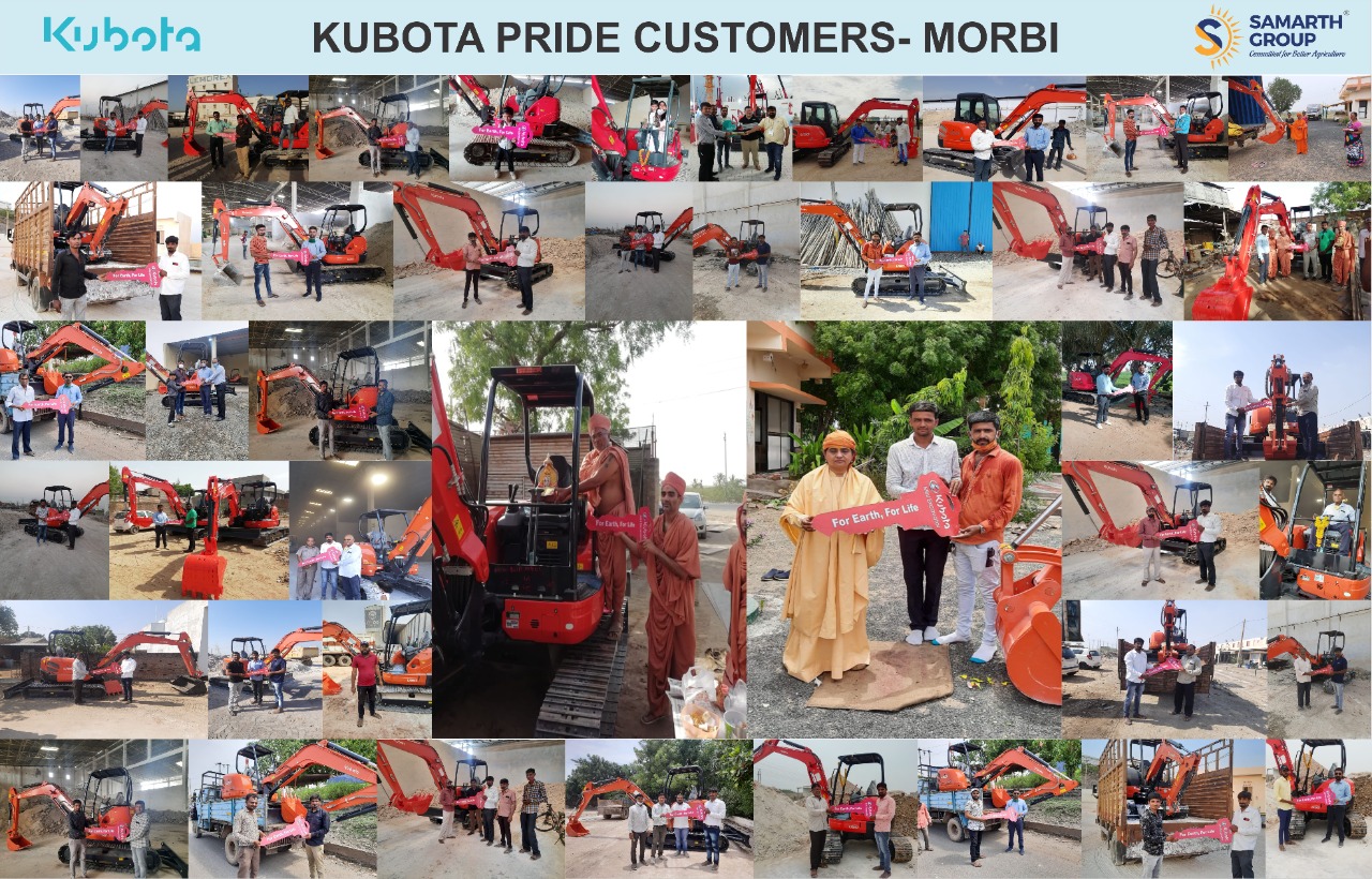 Kubota Mini Excavator Pride Customers
